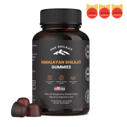Shilajit Gummies: Natural Wellness Made Easy