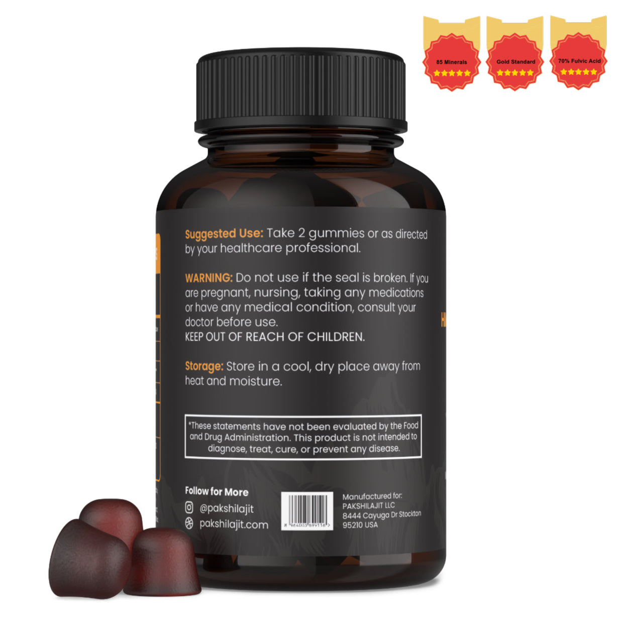 Shilajit Gummies