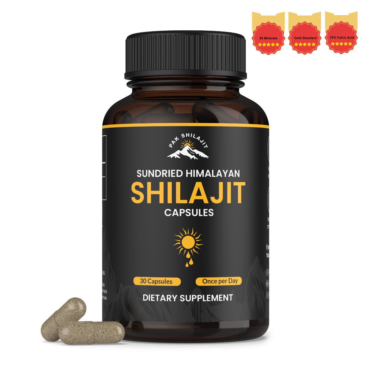 Shilajit capsules