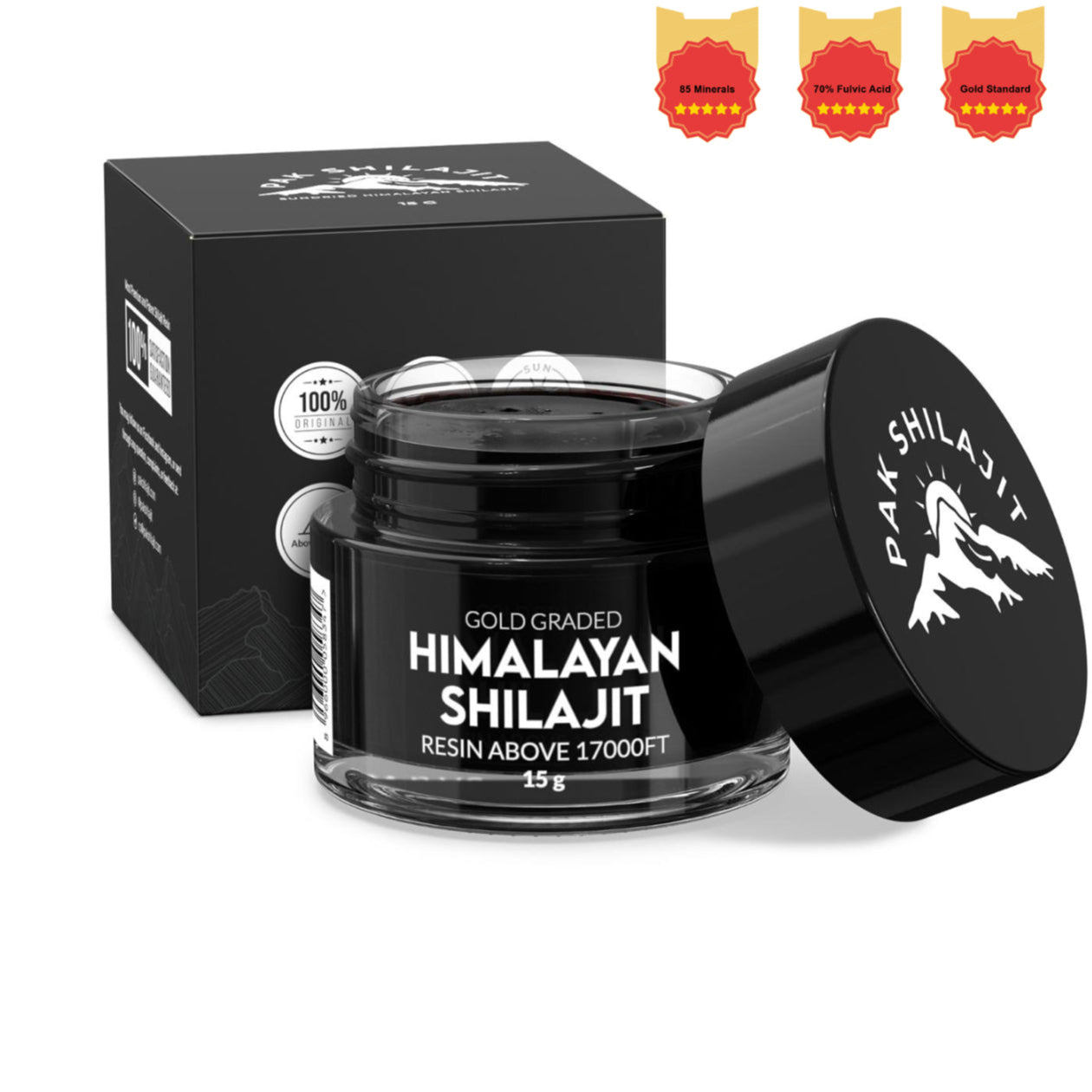 Shilajit resin